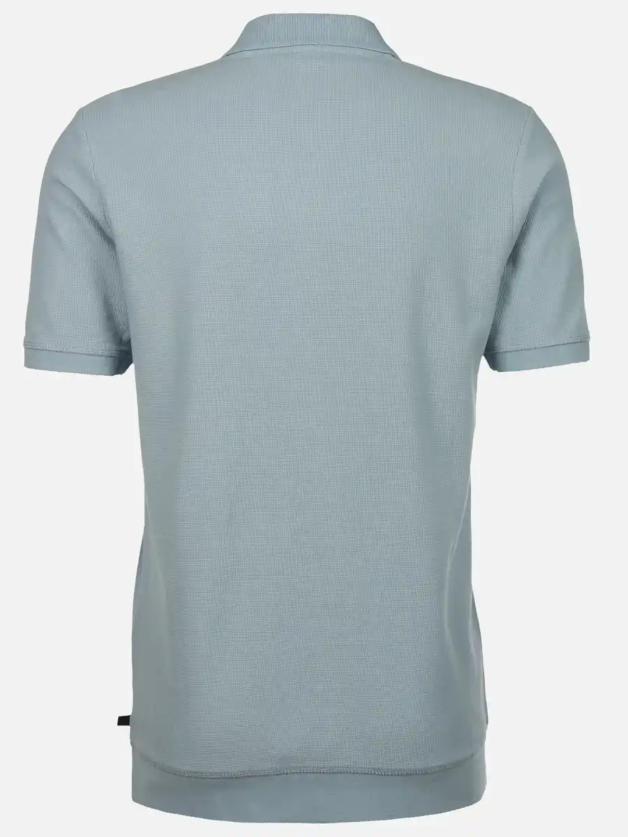 Bild 2 von Herren Poloshirt mit Bund Blau