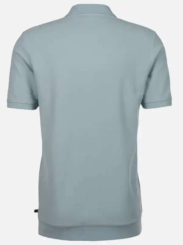 Bild 2 von Herren Poloshirt mit Bund Blau