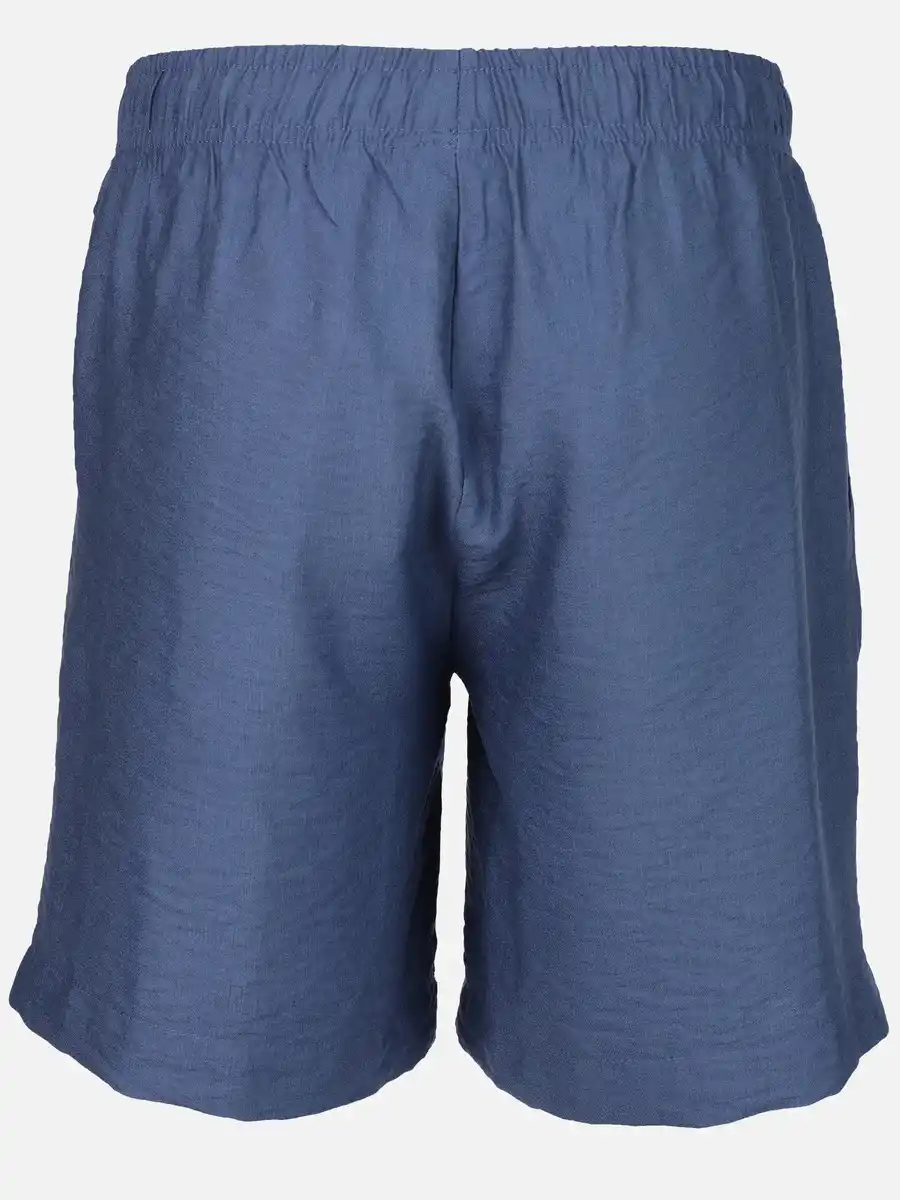 Bild 2 von Damen Shorts mit elastischem Bund Blau