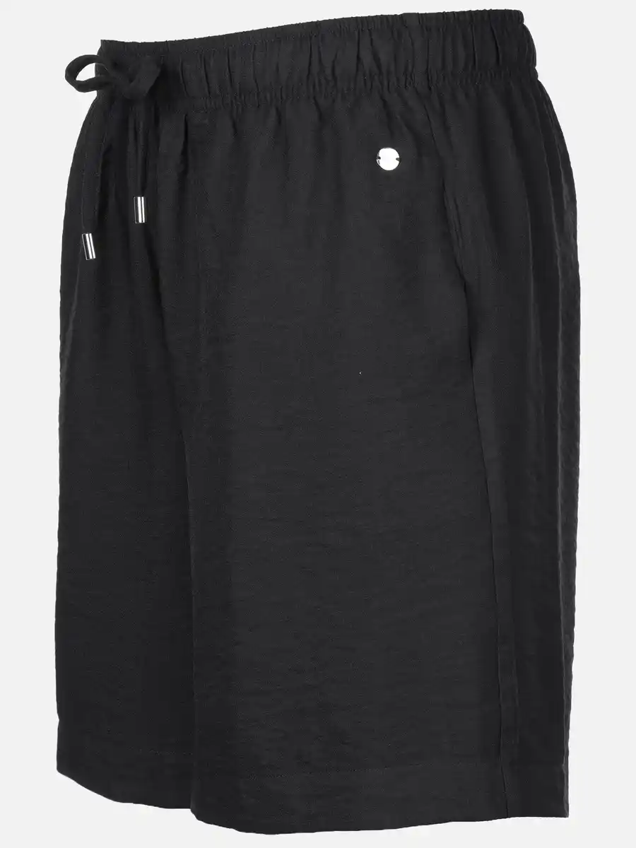 Bild 3 von Damen Shorts mit elastischem Bund Schwarz