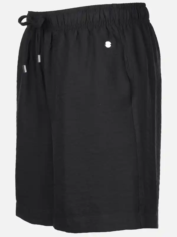 Bild 3 von Damen Shorts mit elastischem Bund Schwarz
