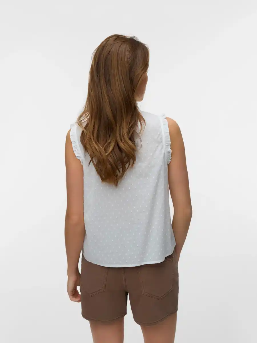 Bild 1 von Vero Moda VMTRINE SL TOP WVN NO Top Weiß