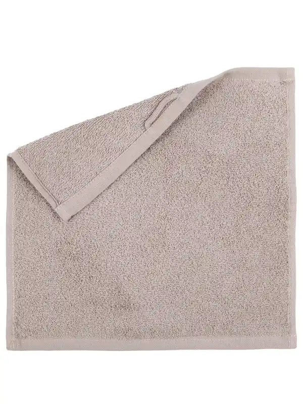 Bild 2 von Gesichtstuch unifarben 30x30cm Beige