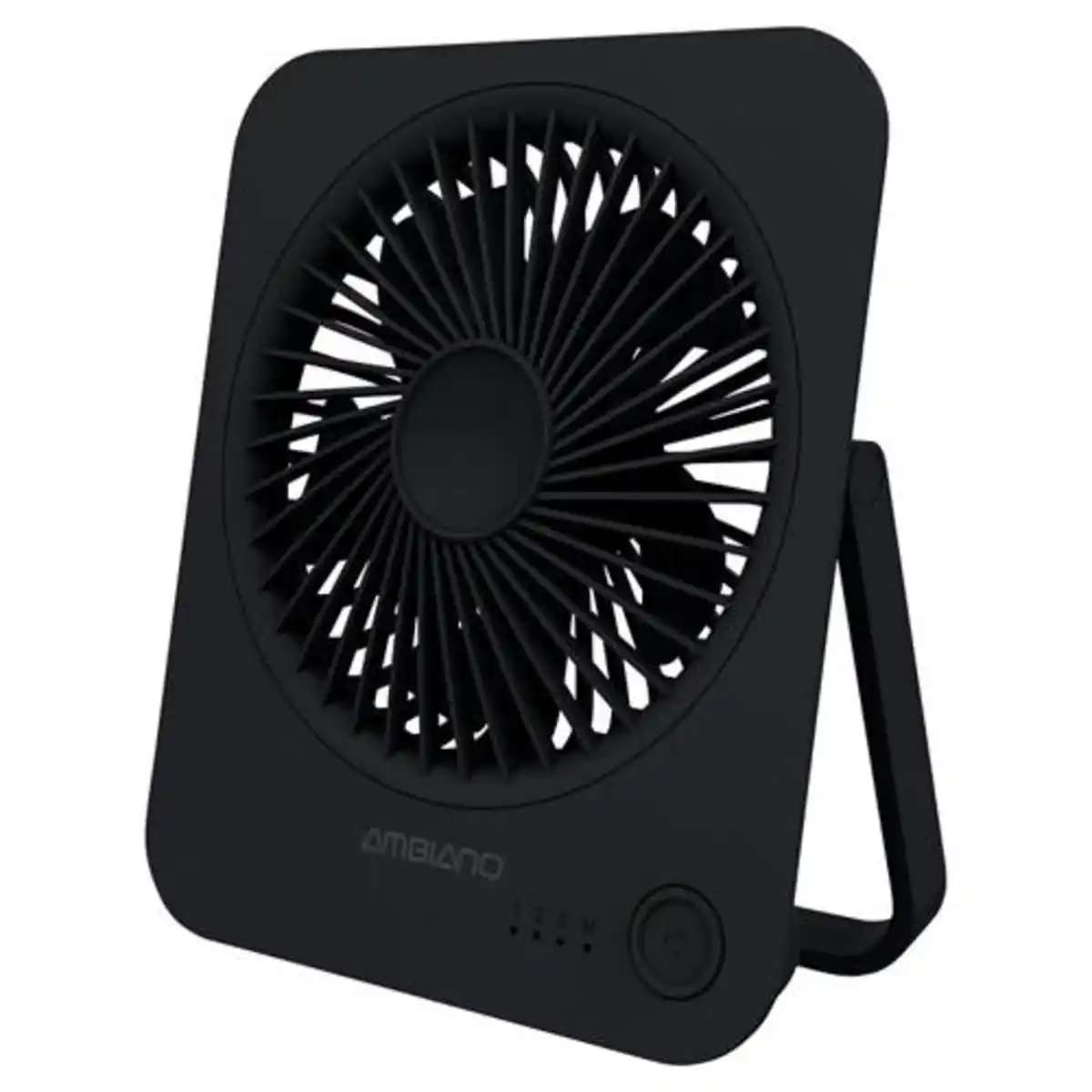 Bild 1 von AMBIANO Mini Tisch Ventilator, Schwarz
