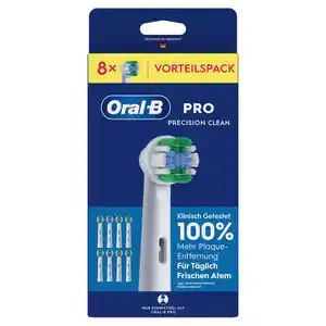 Oral-B Aufsteckbürste Pro Precision Clean, 8 Stk