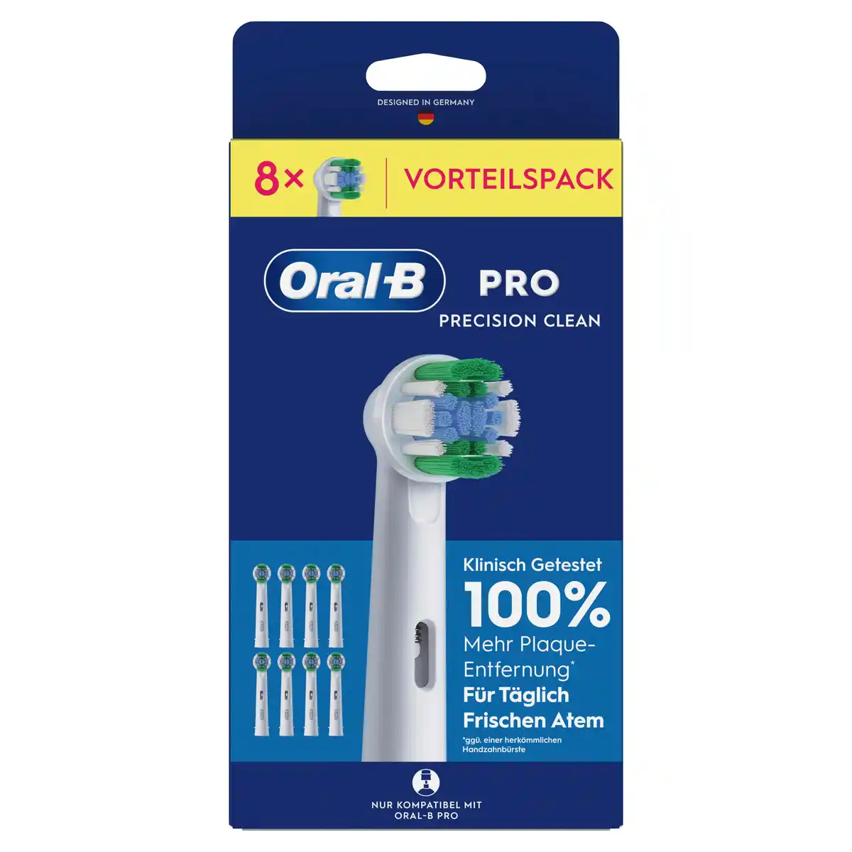 Bild 1 von Oral-B Aufsteckbürste Pro Precision Clean, 8 Stk