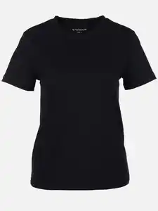 Damen Basic Shirt Schwarz
