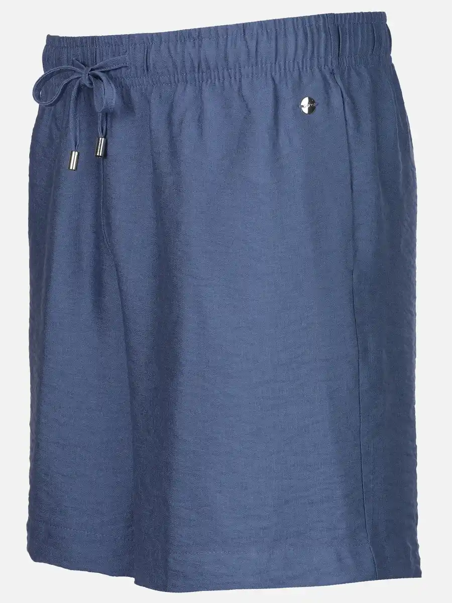 Bild 3 von Damen Shorts mit elastischem Bund Blau