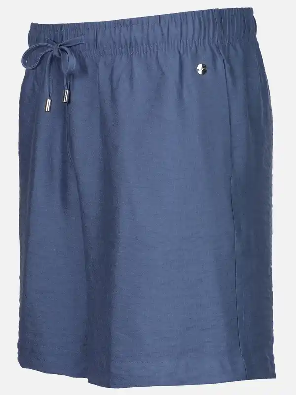 Bild 3 von Damen Shorts mit elastischem Bund Blau