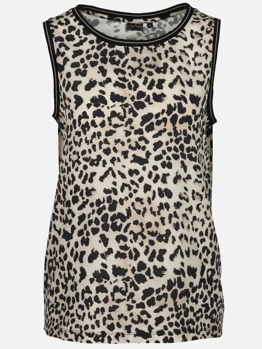Bild 1 von Damen Top mit Musterprint Braun