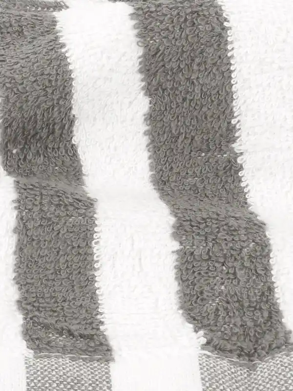 Bild 3 von Gesichtstuch gestreift 30x30cm Grau