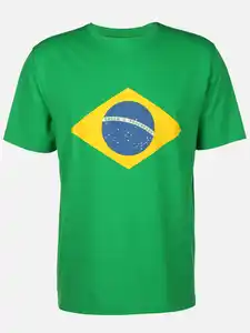 Unisex Fan T-Shirt BRASILIEN Grün