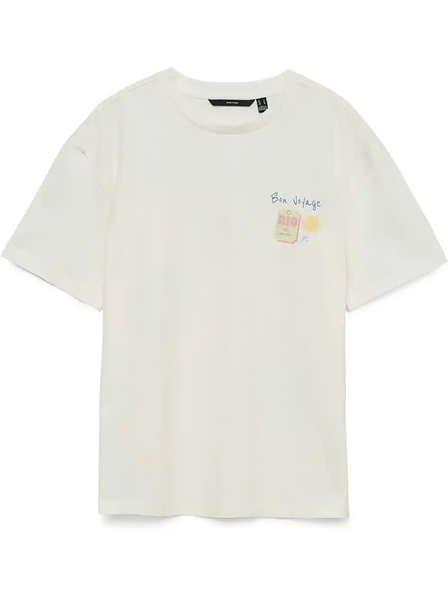 Bild 2 von Vero Moda VMNINNA MIA SS T-Shirt Weiß