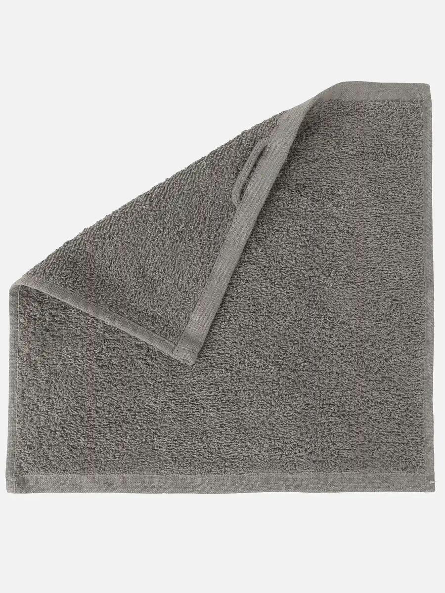 Bild 2 von Gesichtstuch unifarben 30x30cm Grau