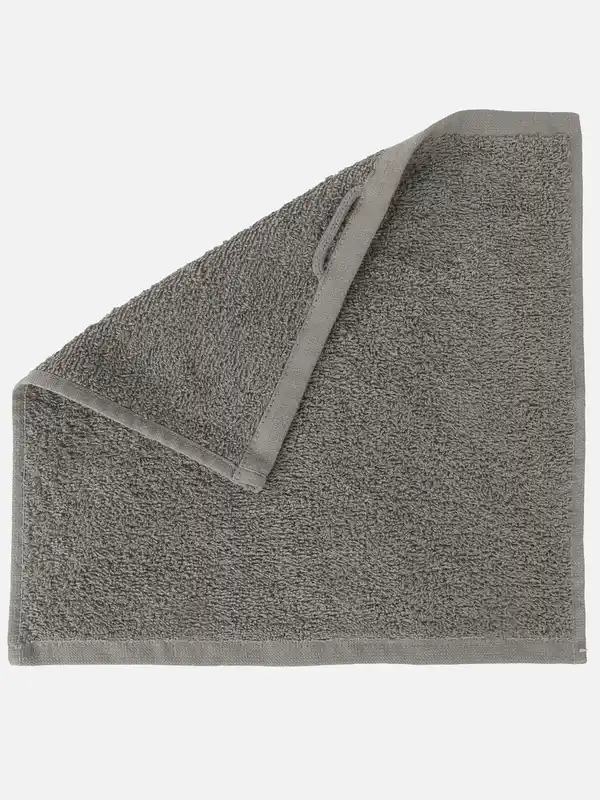 Bild 2 von Gesichtstuch unifarben 30x30cm Grau