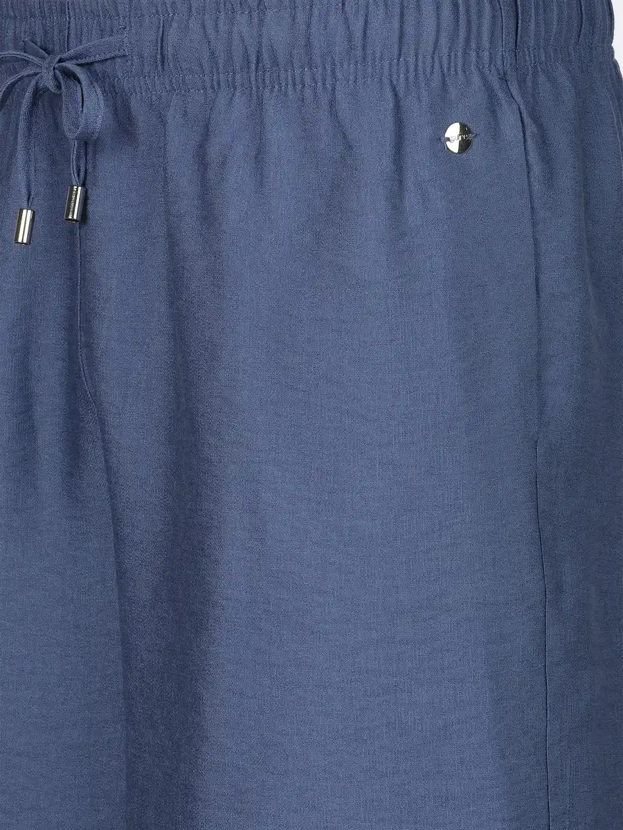 Bild 4 von Damen Shorts mit elastischem Bund Blau