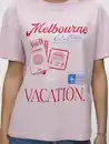 Bild 2 von Vero Moda VMNINNA MIA SS T-Shirt Pink