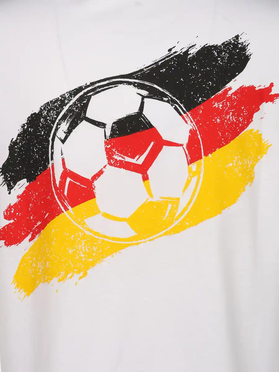Bild 3 von Unisex Fan T-Shirt DEUTSCHLAND Weiß