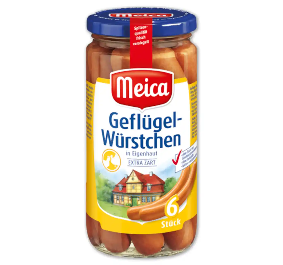 Bild 1 von MEICA Geflügel-Würstchen*