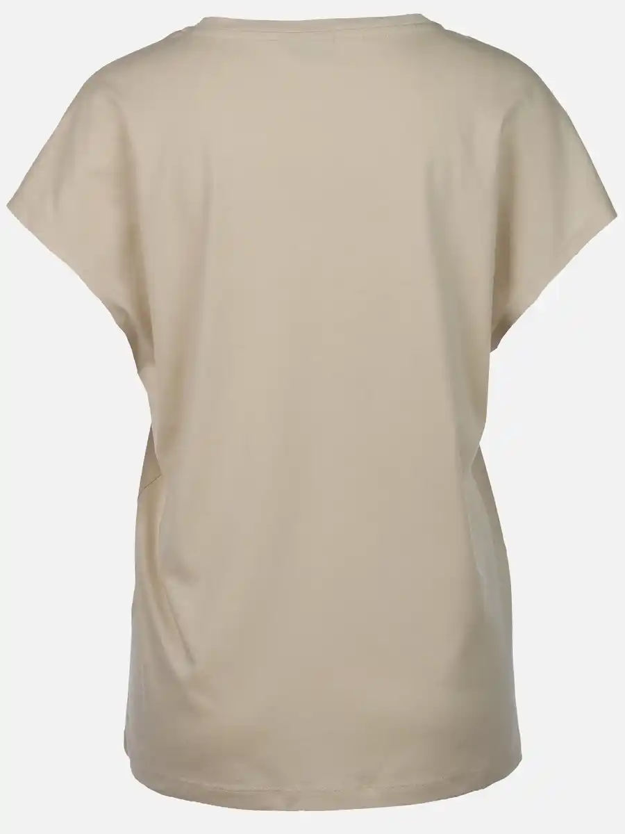 Bild 2 von Damen Shirt mit Folienprint Beige