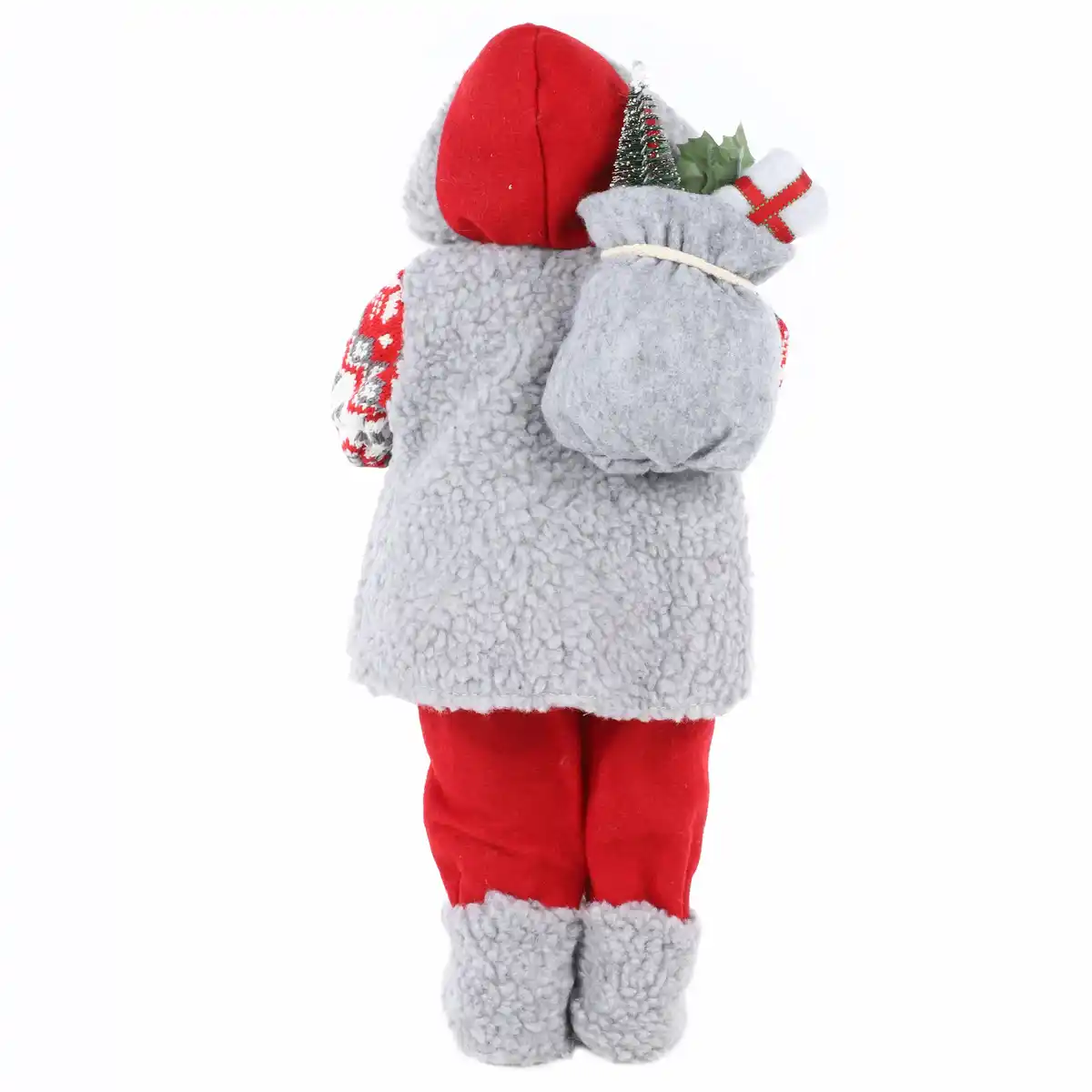 Bild 2 von Weihnachtsmann stehend ca.46cm Grau