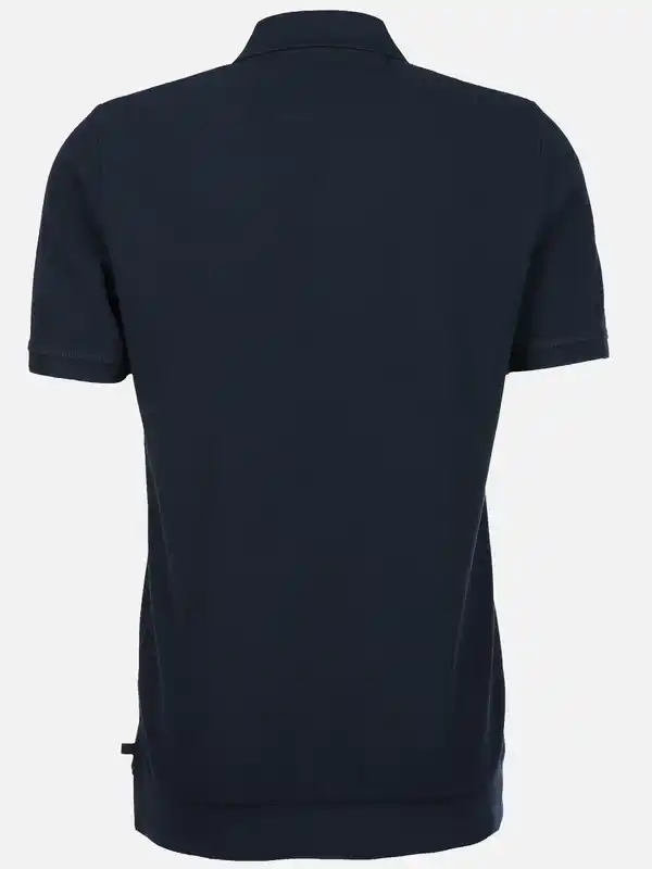 Bild 2 von Herren Poloshirt mit Bund Blau