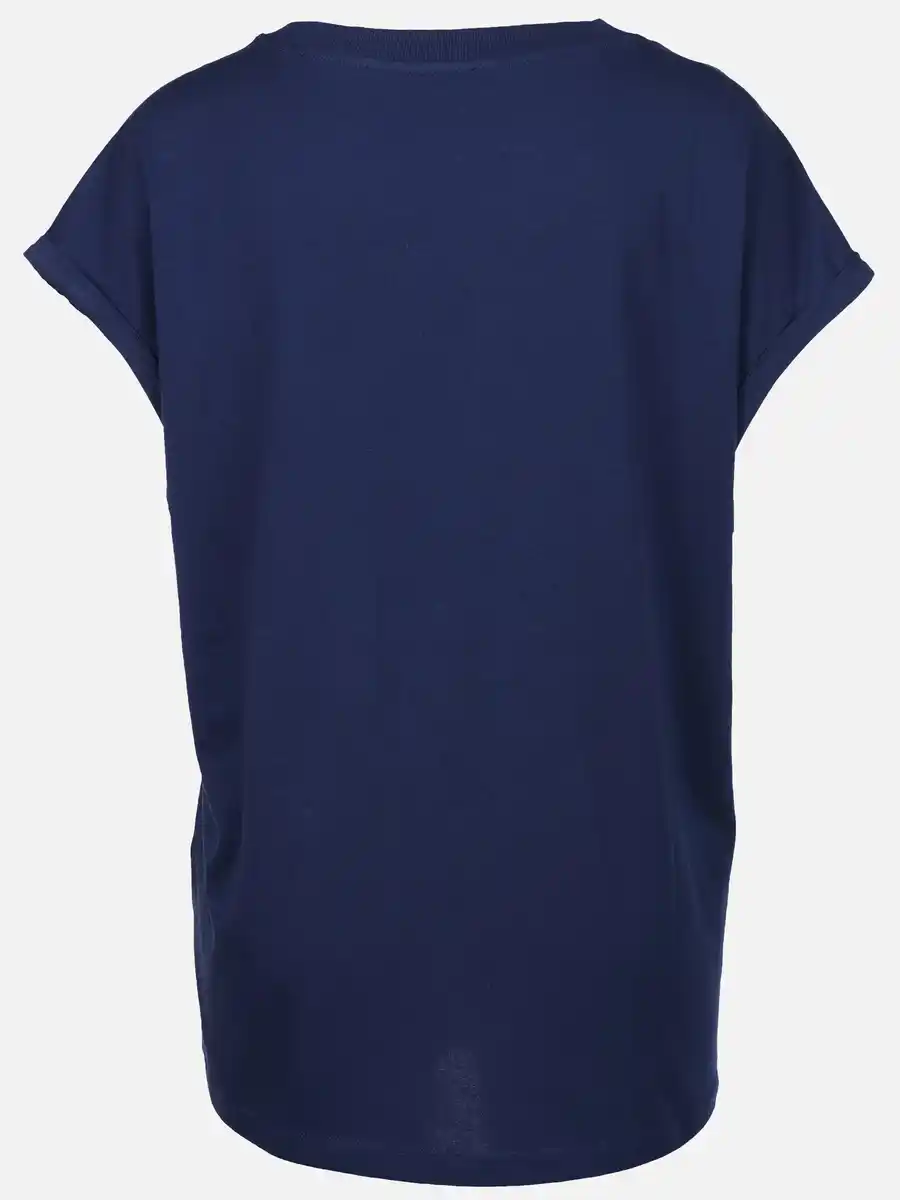Bild 2 von Damen Basic Shirt Blau