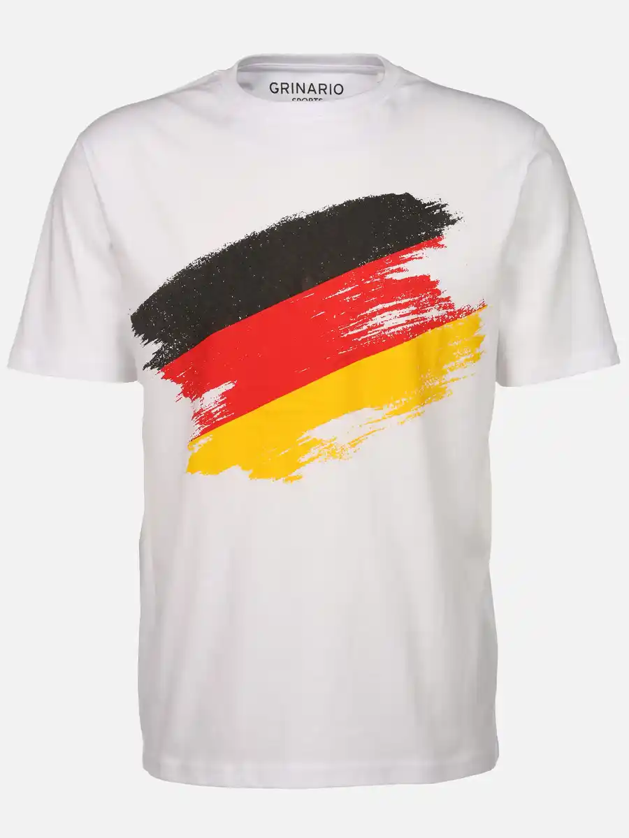 Bild 1 von Unisex Fan T-Shirt DEUTSCHLAND Weiß