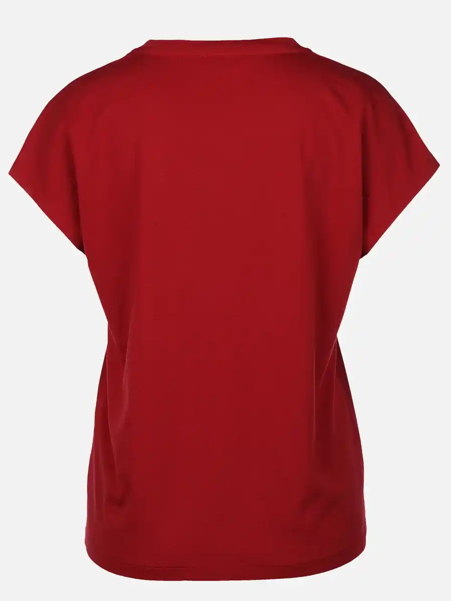 Bild 2 von Damen Shirt mit Folienprint Rot