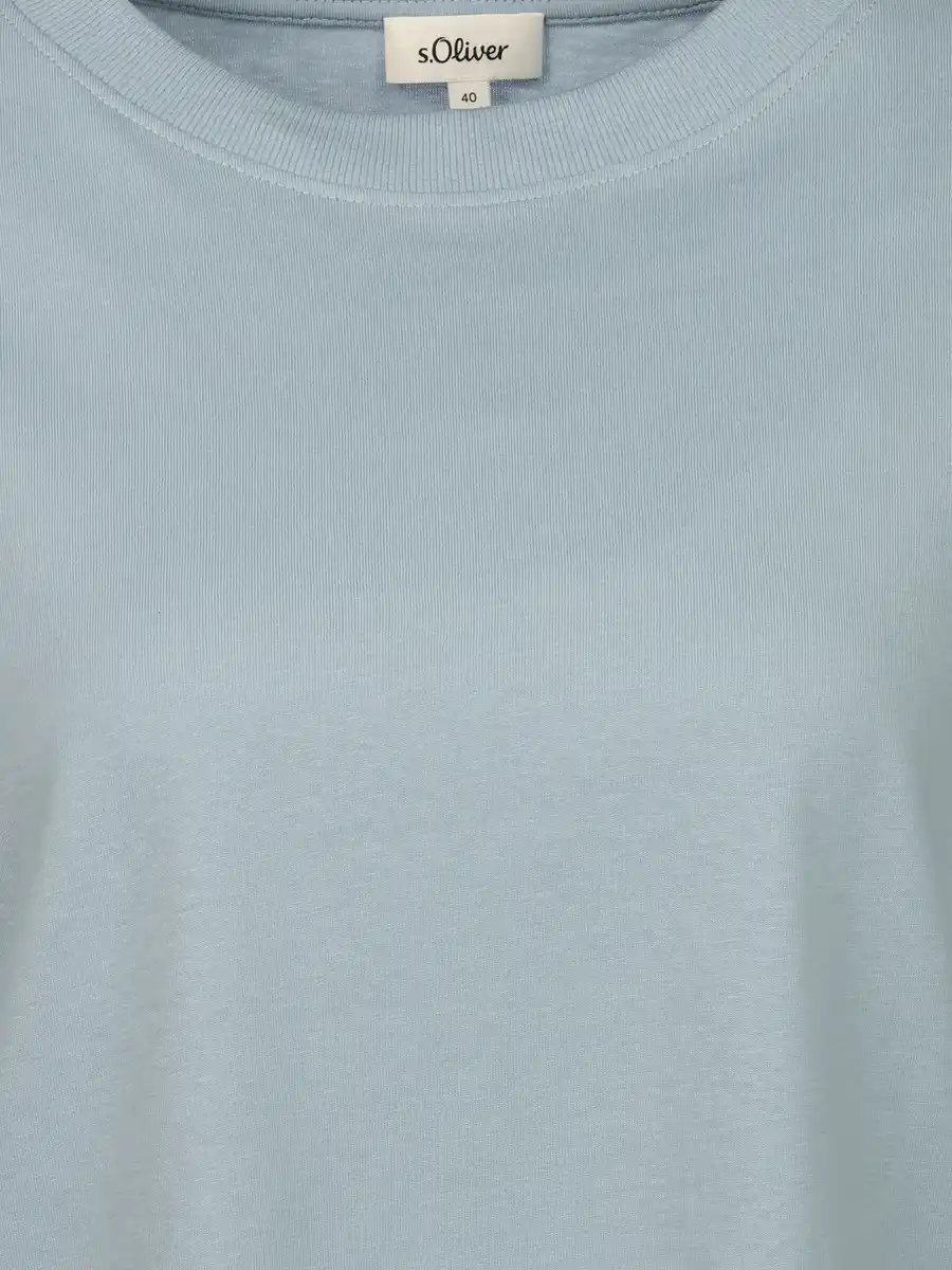 Bild 3 von Damen Basic Shirt Blau