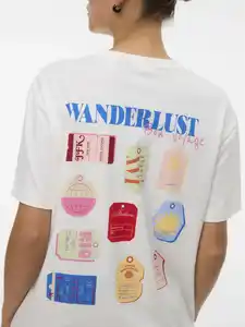 Vero Moda VMNINNA MIA SS T-Shirt Weiß
