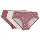 Bild 1 von UP2FASHION WOMEN Damen Slips 3er-Pack, AOP Rose, S 36/38