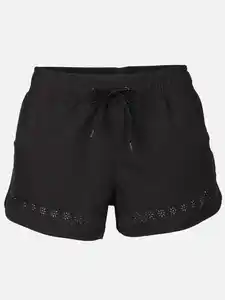 Damen Boardshorts Schwarz