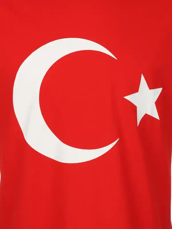 Bild 3 von Unisex Fan T-Shirt TÜRKEI Rot