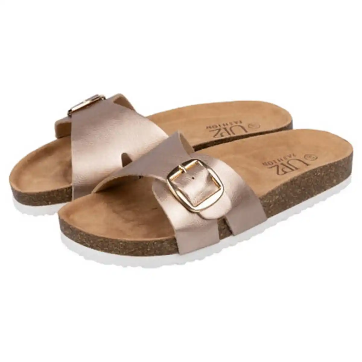 Bild 1 von UP2FASHION WOMEN Damen Pantoletten, Glänzend, Roségold, 37