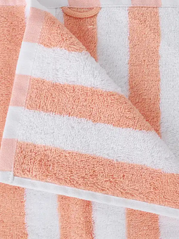 Bild 2 von Duschtuch gestreift 70x130cm Orange