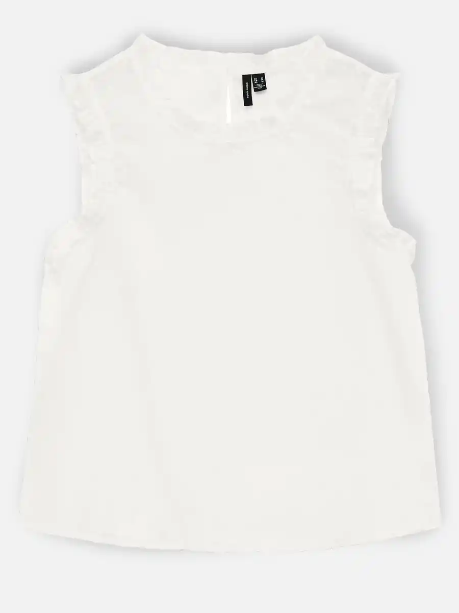 Bild 2 von Vero Moda VMTRINE SL TOP WVN NO Top Weiß