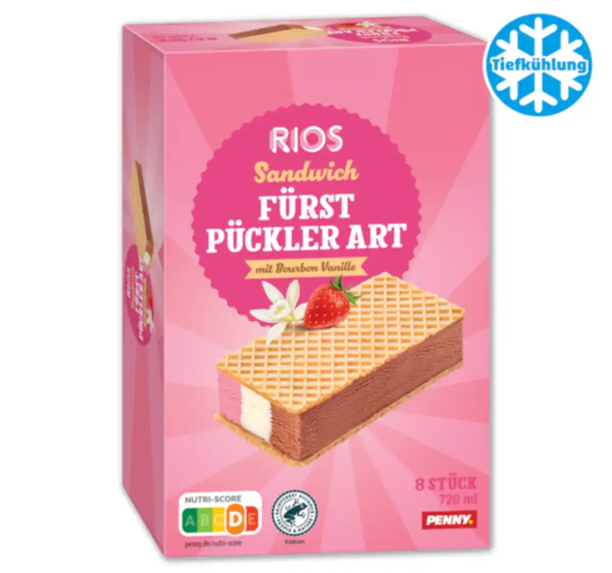 Bild 1 von RIOS Sandwich Eis