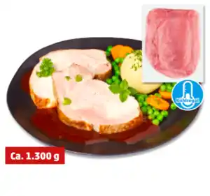 Frischer Schweinerückenbraten*