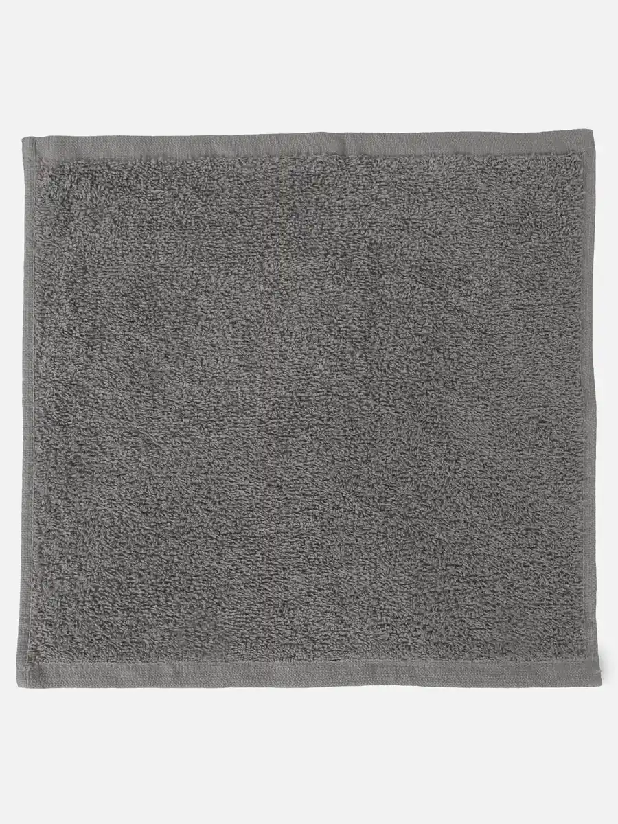 Bild 1 von Gesichtstuch unifarben 30x30cm Grau
