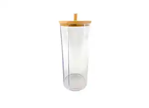 Wattepads-Box mit Bambusdeckel