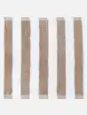 Bild 1 von Gesichtstuch gestreift 30x30cm Beige