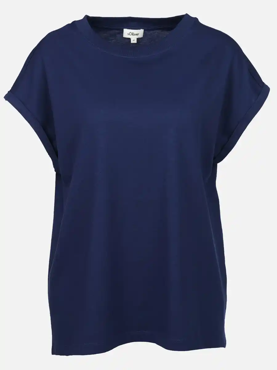 Bild 1 von Damen Basic Shirt Blau