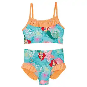 LICENSED Kleinkinder-/Kinder-Bademode, Bikini, Arielle, 110/116