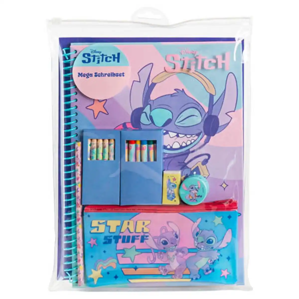 Bild 1 von MULTIPLE LICENSED Mal- und Schreibset, Lilo & Stitch
