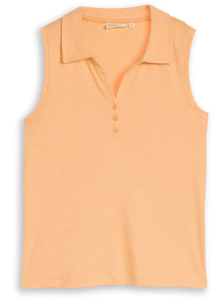 Bild 1 von Damen Top mit Polokragen Orange