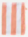 Bild 2 von Waschhandschuh gestreift 16x21cm Orange
