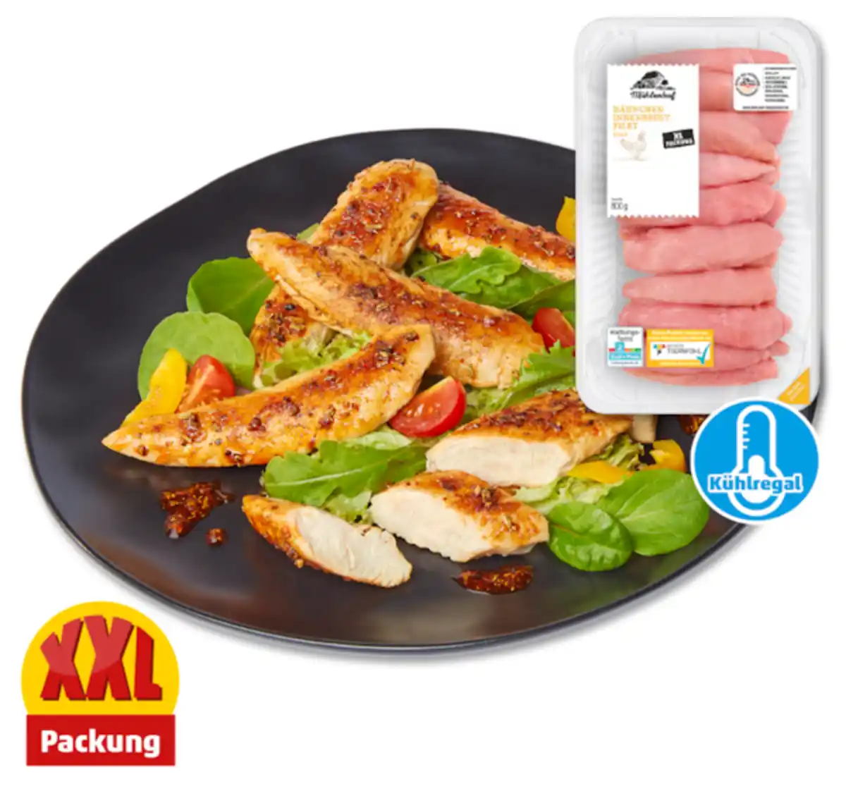 Bild 1 von MÜHLENHOF Frische Hähnchen-Innenbrustfilets*