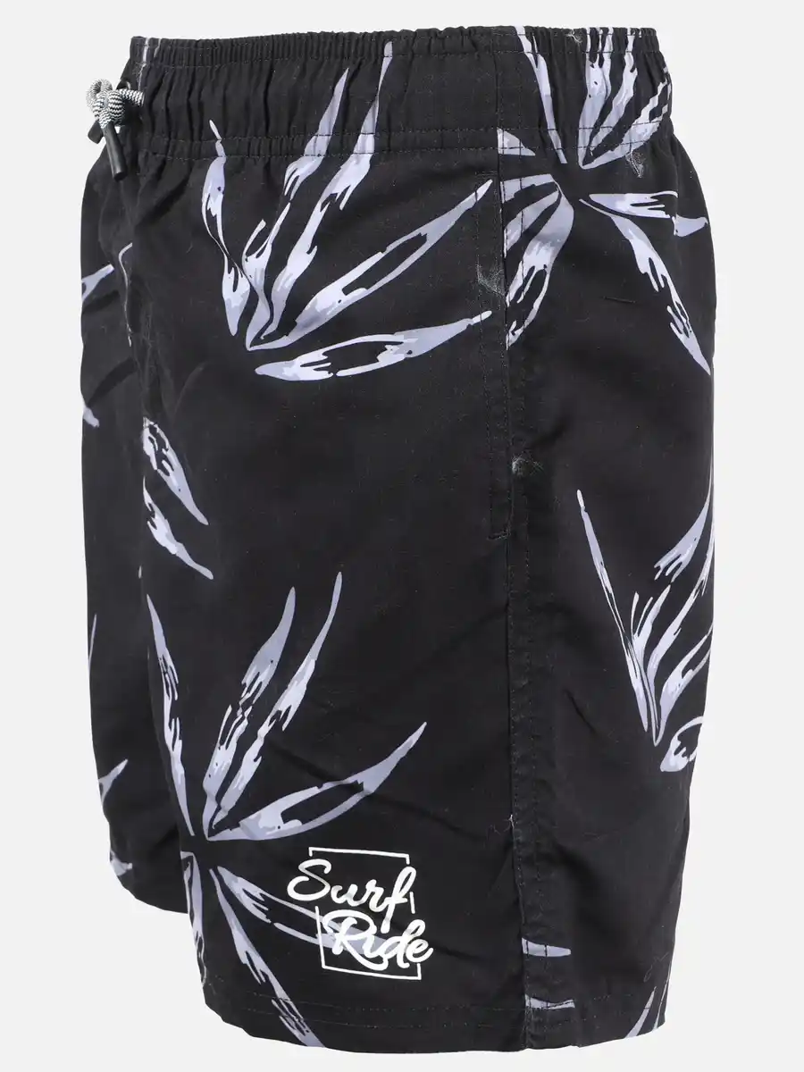 Bild 3 von Jungen Badeshorts mit Print Schwarz