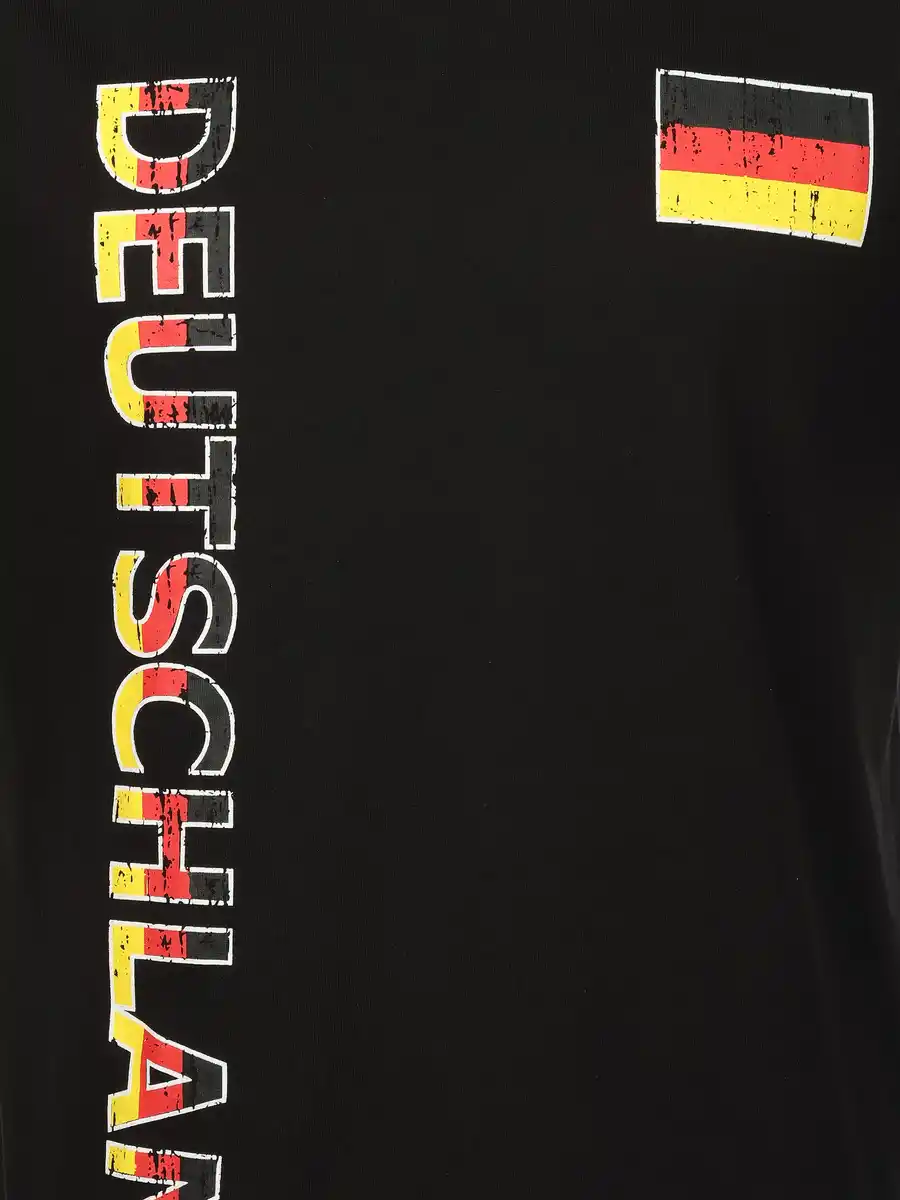 Bild 3 von Unisex Fan T-Shirt DEUTSCHLAND Schwarz